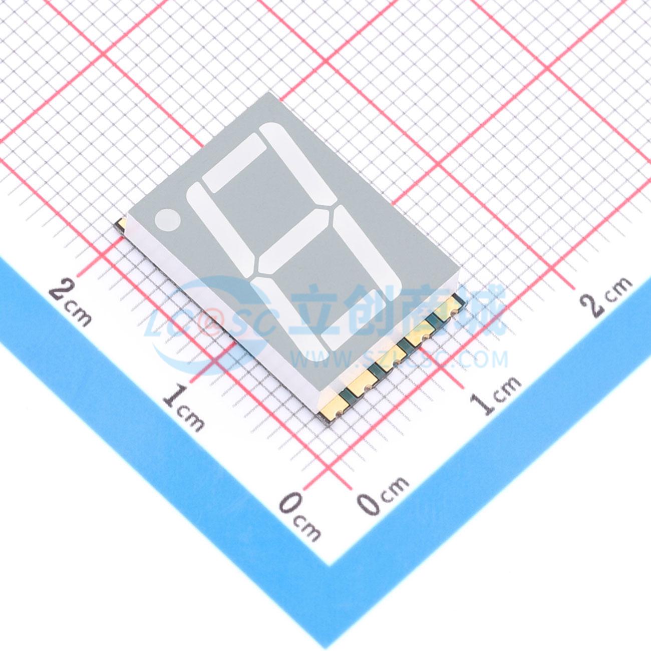 LED 7 đoạn GS5612ASR-G Guangcai Display SMD,19x12.5mm - Techcore Việt Nam
