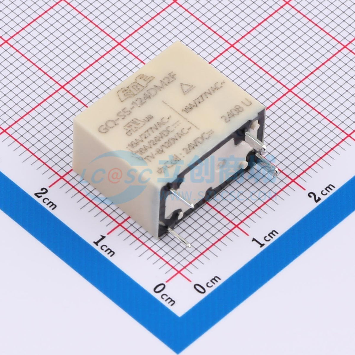Rơ-le điện tử ETR-GQ-SS-124DM2FZ ECE 24V THT,18.2x10mm - Techcore Việt Nam