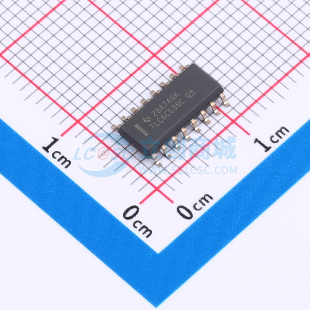 IC điều khiển LED TLC6C598CQDRQ1 TI SOIC-16 1V - Techcore Việt Nam