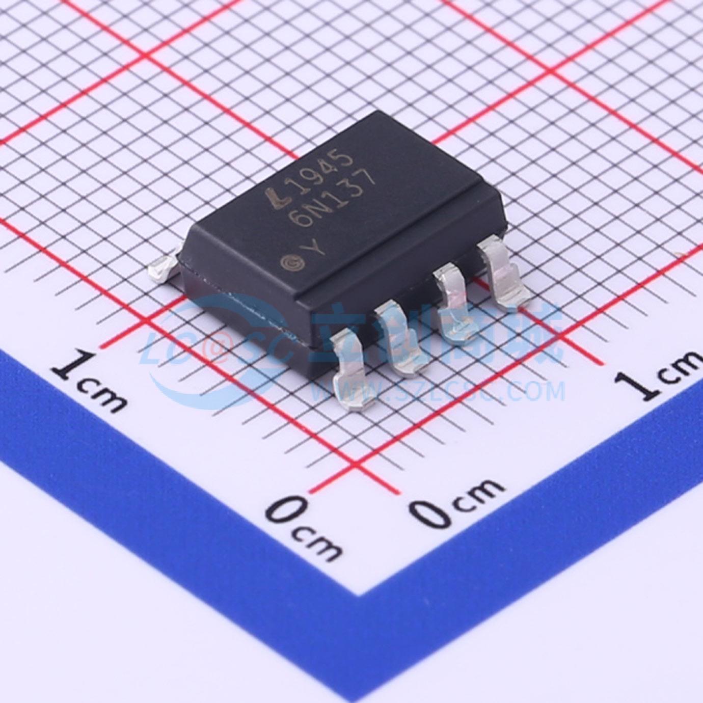 Optocoupler logic 6N137S-TA1-L LITEON SOP-8-2.54mm - Techcore Việt Nam