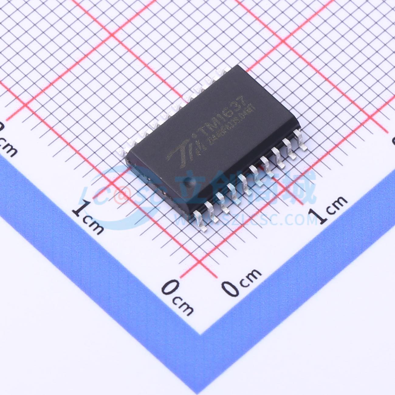 IC điều khiển LED 7 đoạn TM1637 TM SOP-20-300mil 1V - Techcore Việt Nam