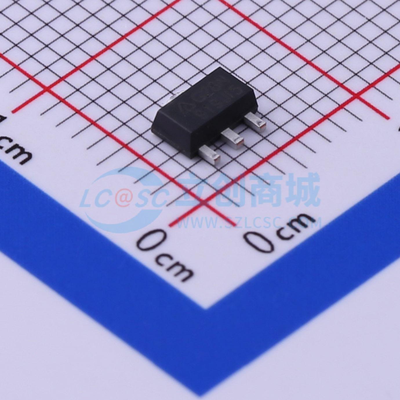 IC ổn áp tuyến tính LDO AZ1117CR-3.3TRG1 DIODES SOT-89 - Techcore Việt Nam