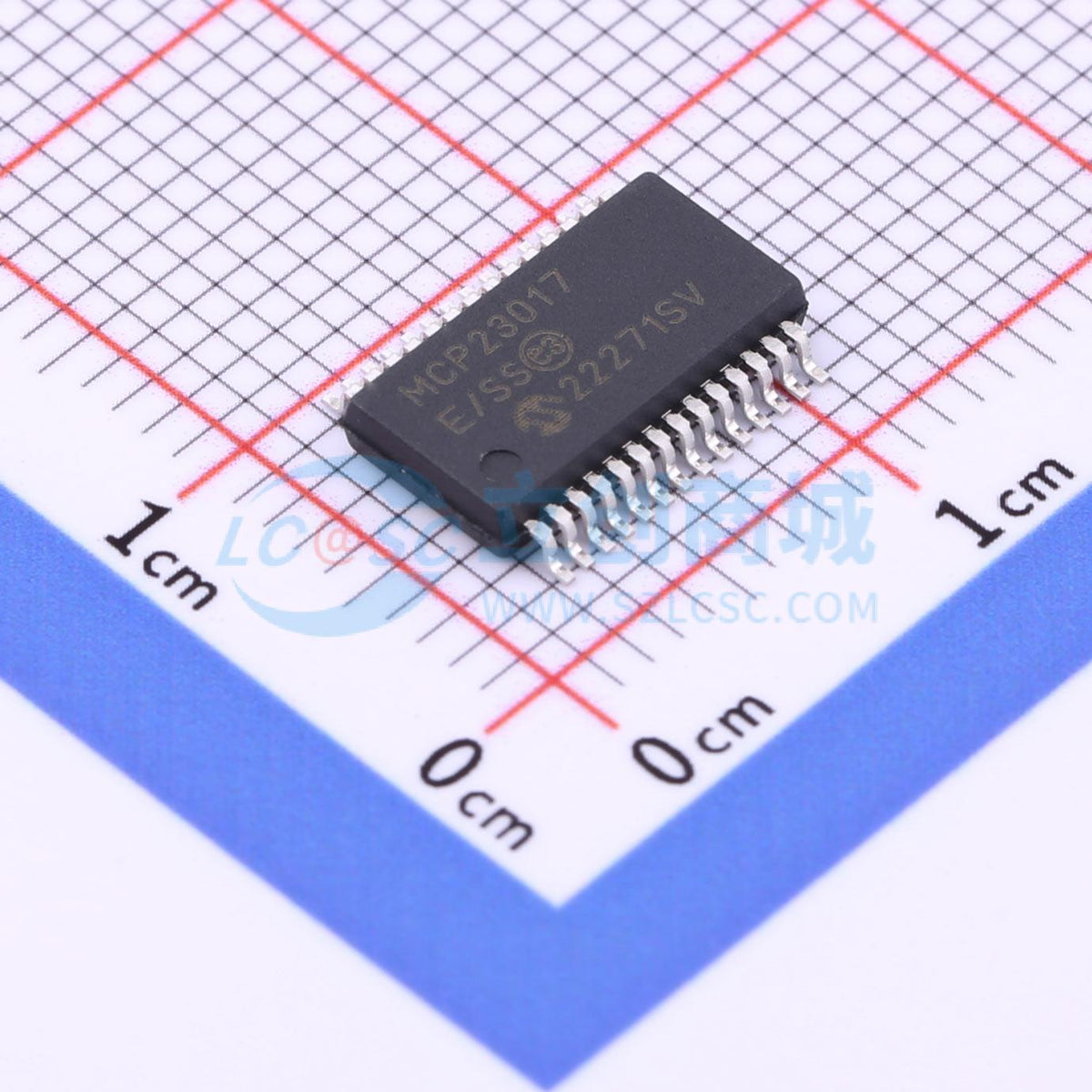 IC giao tiếp MCP23017-E/SS MICROCHIP SSOP-28(5.3x10.2x0.65) - Techcore Việt Nam