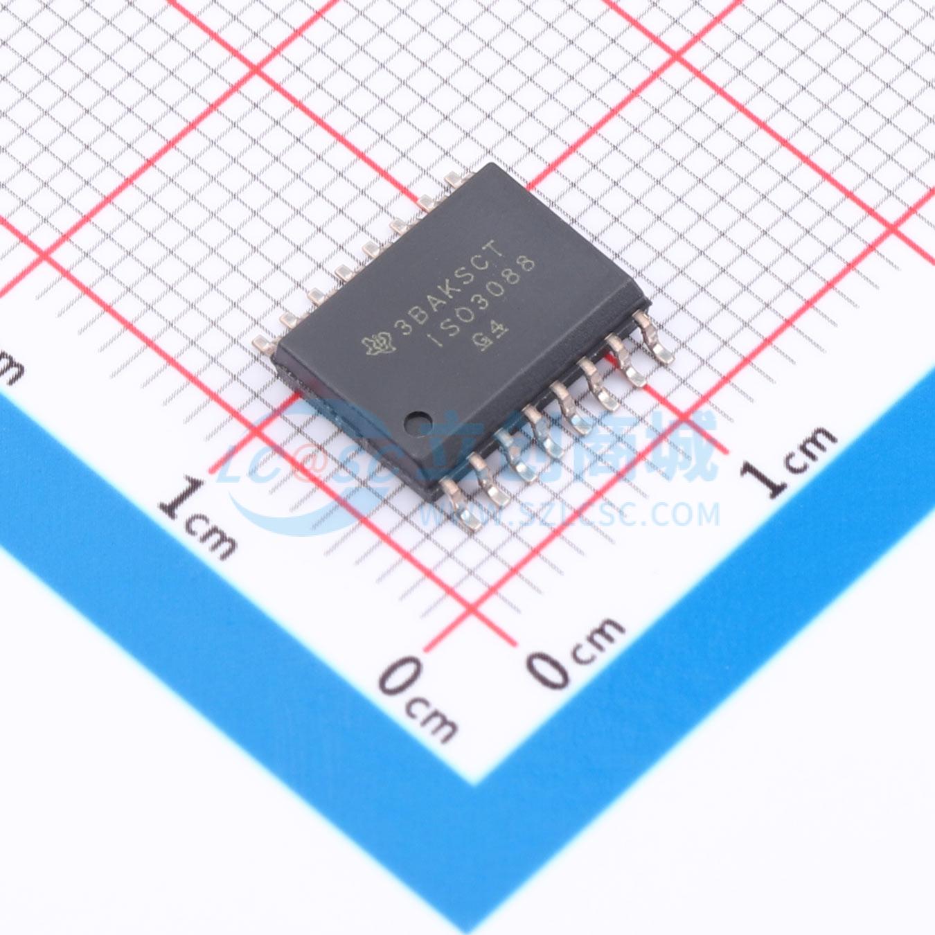 IC Thu Phát RS485/RS422 Cách Ly ISO3088DW TI SOIC-16-300mil - Techcore Việt Nam