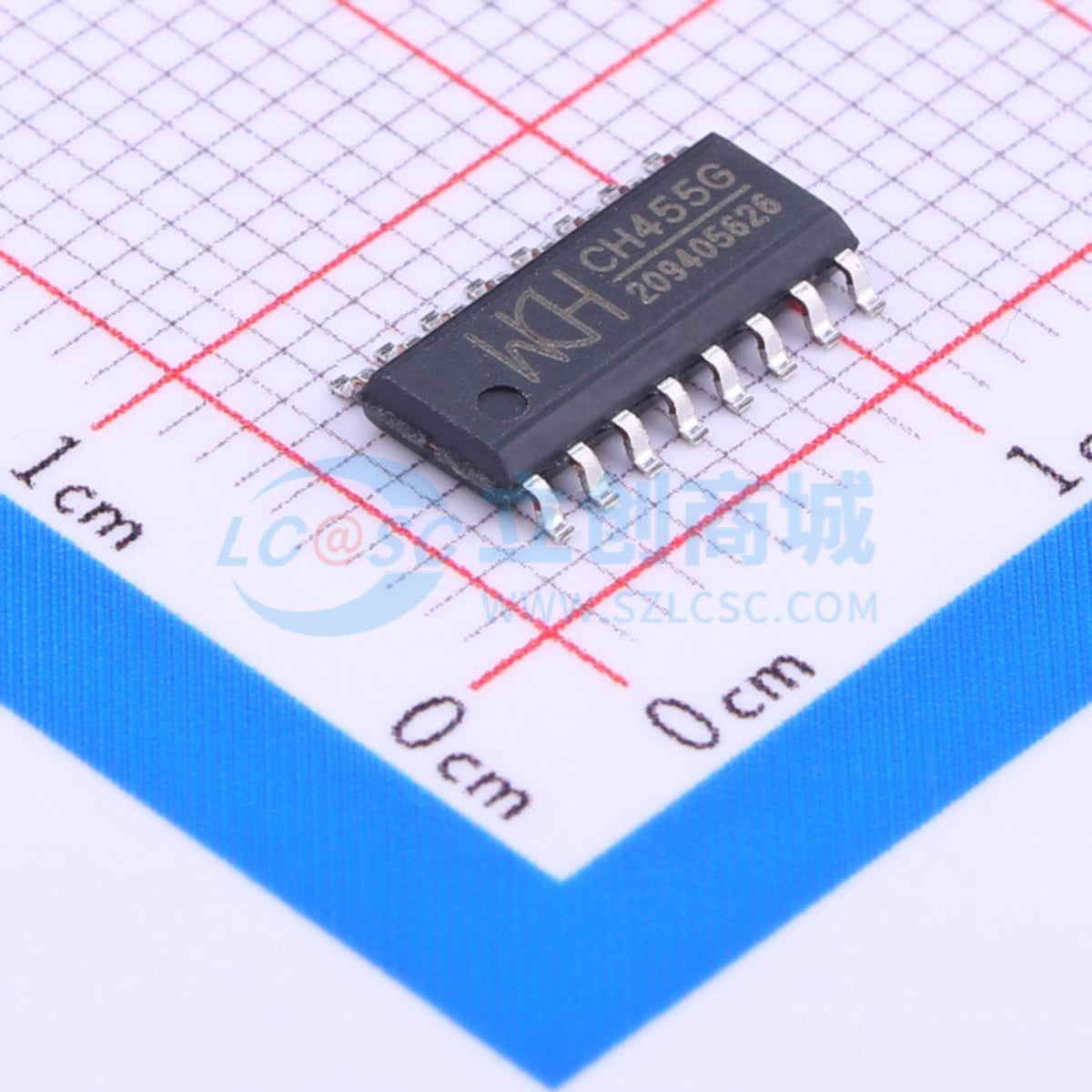 IC điều khiển LED 7 đoạn CH455G WCH SOP-16 1V - Techcore Việt Nam