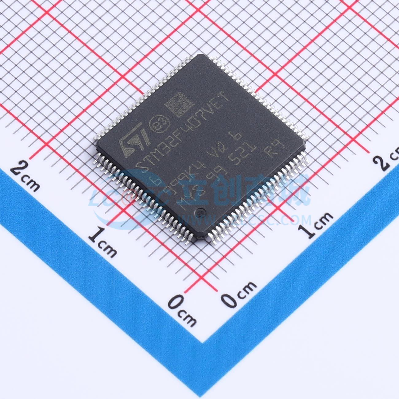 Vi điều khiển MCU STM32F407VET6 STMicroelectronics LQFP-100(14x14) - Techcore Việt Nam