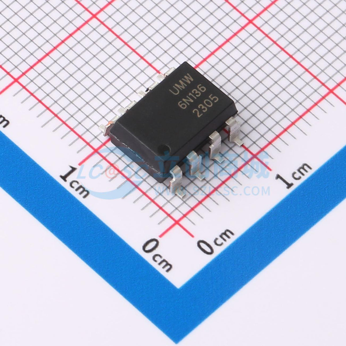 Optocoupler transistor 6N136S(UMW) SOP-8 1.45V - Techcore Việt Nam
