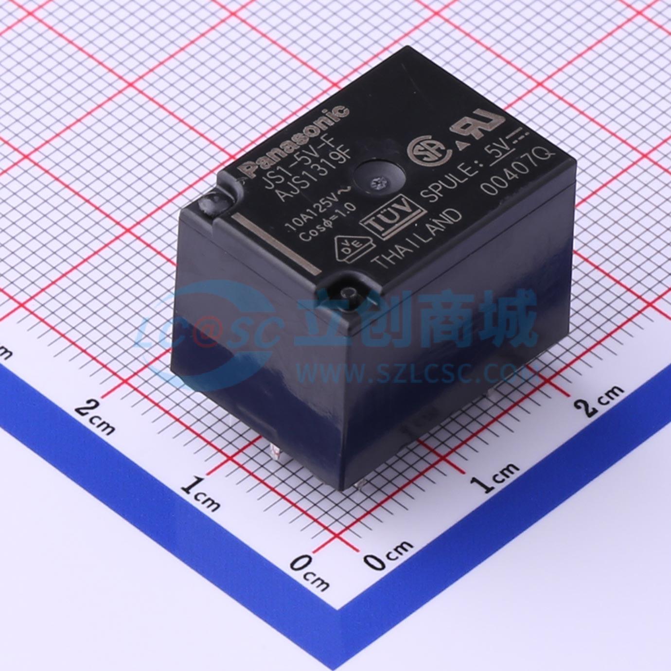 Rơ-le điện tử JS1-5V-F PANASONIC THT,22x16mm - Techcore Việt Nam