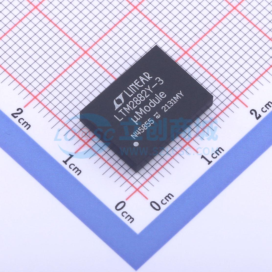 IC Thu Phát RS232 Cách Ly Tích Hợp Nguồn LTM2882IY-3#PBF ADI BGA-32 - Techcore Việt Nam
