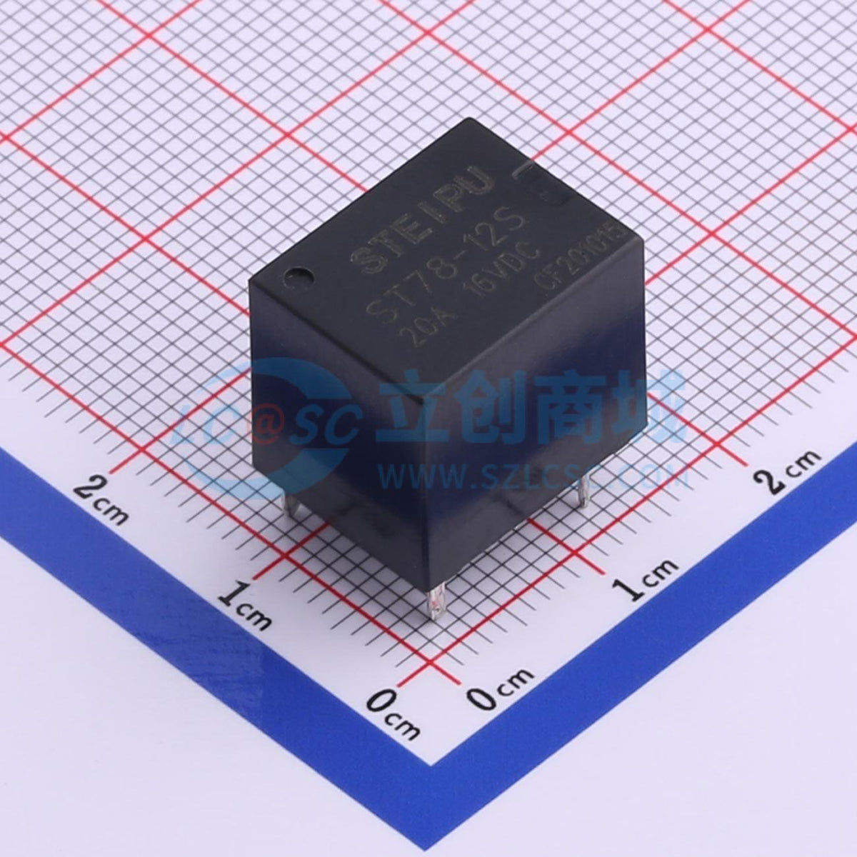 Rơ-le ô tô ST78-12S STEIPU 12V THT,15.6x12.2mm - Techcore Việt Nam