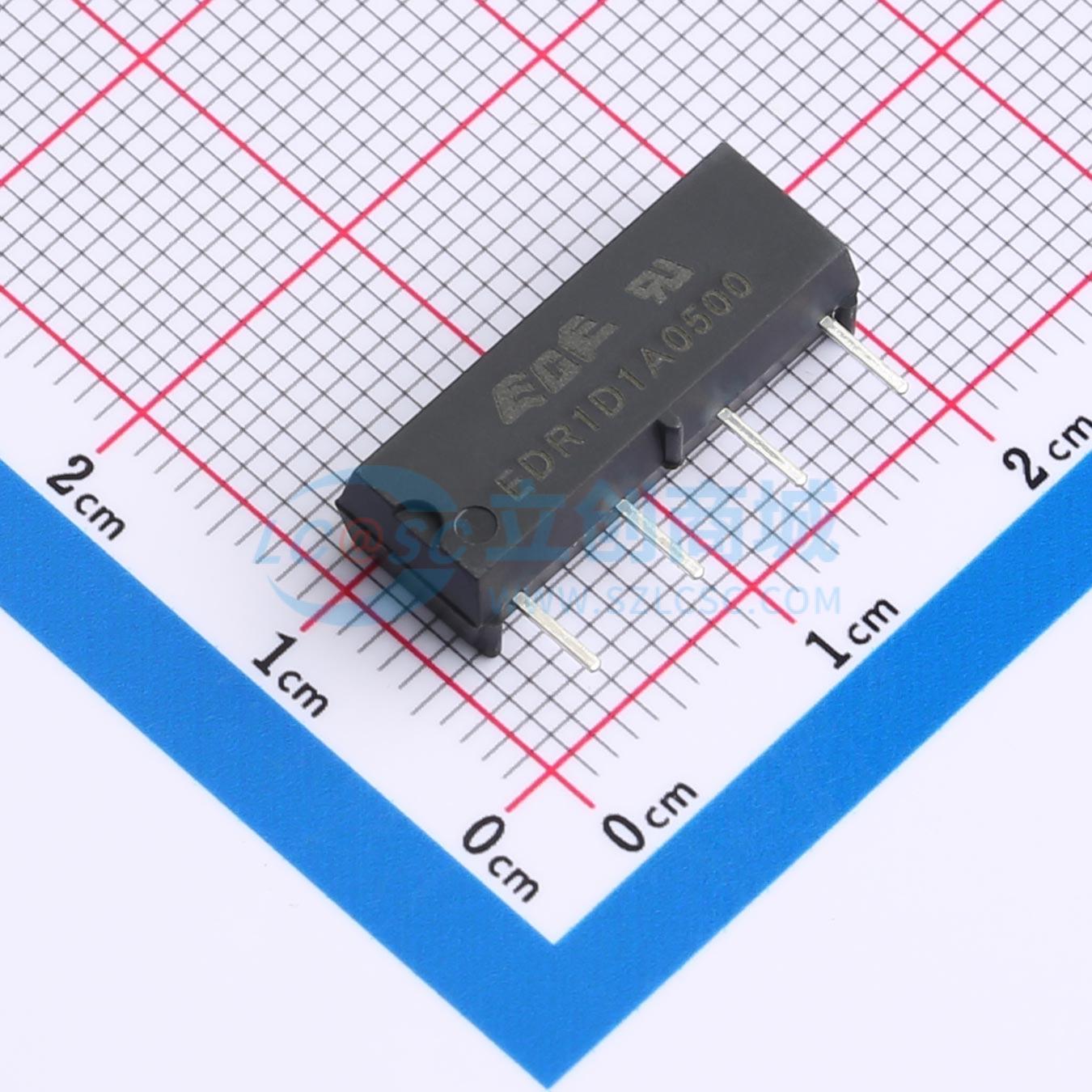 Rơ-le reed EDR1D1A0500Z ECE SIP,19x5mm - Techcore Việt Nam