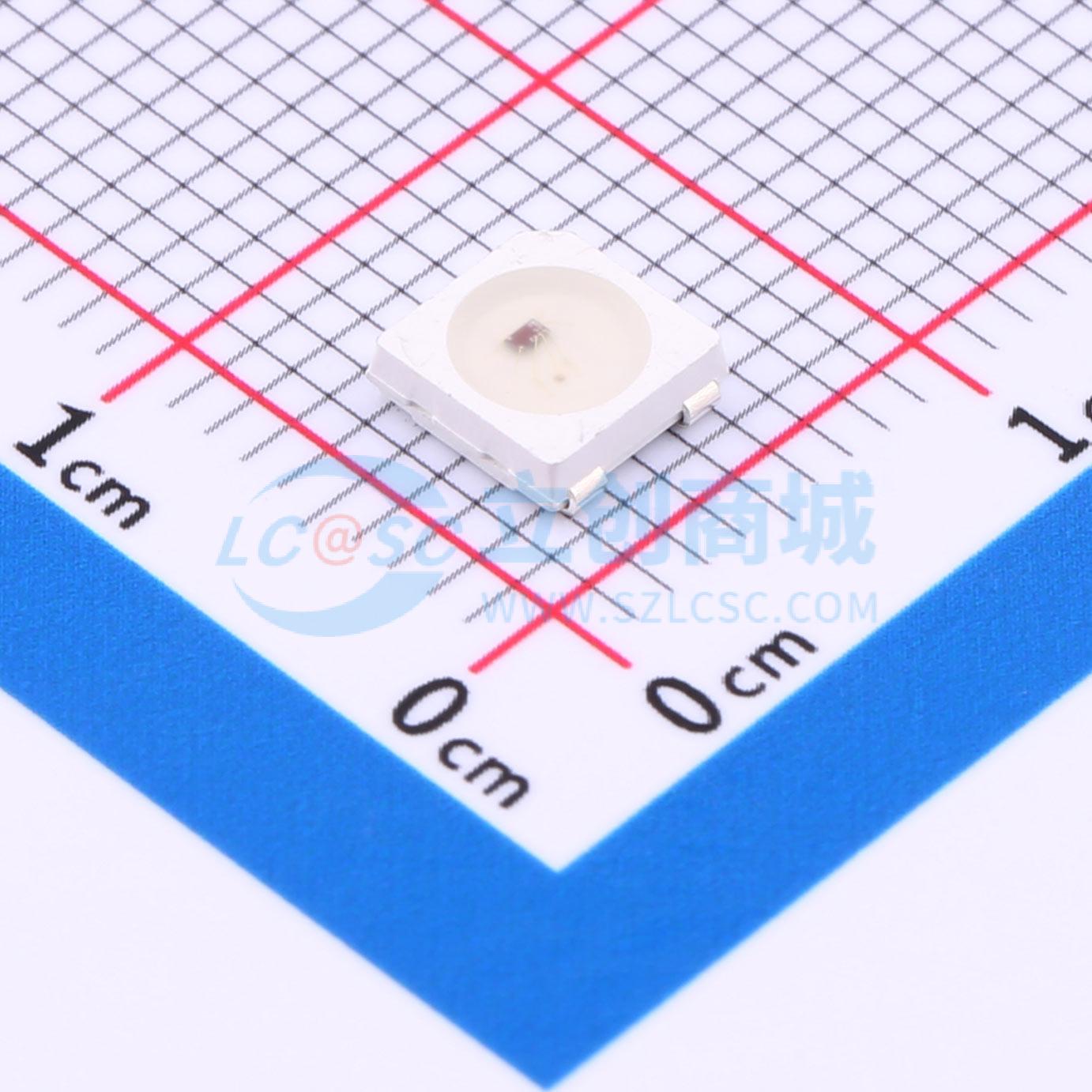 LED RGB tích hợp IC WS2812B-V5/W SMD5050-4P 620nm~630nm - Techcore Việt Nam