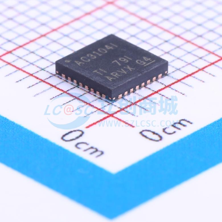 IC giao tiếp TLV320AIC3104IRHBR Texas Instruments HVQFN-32-EP(5x5) - Techcore Việt Nam