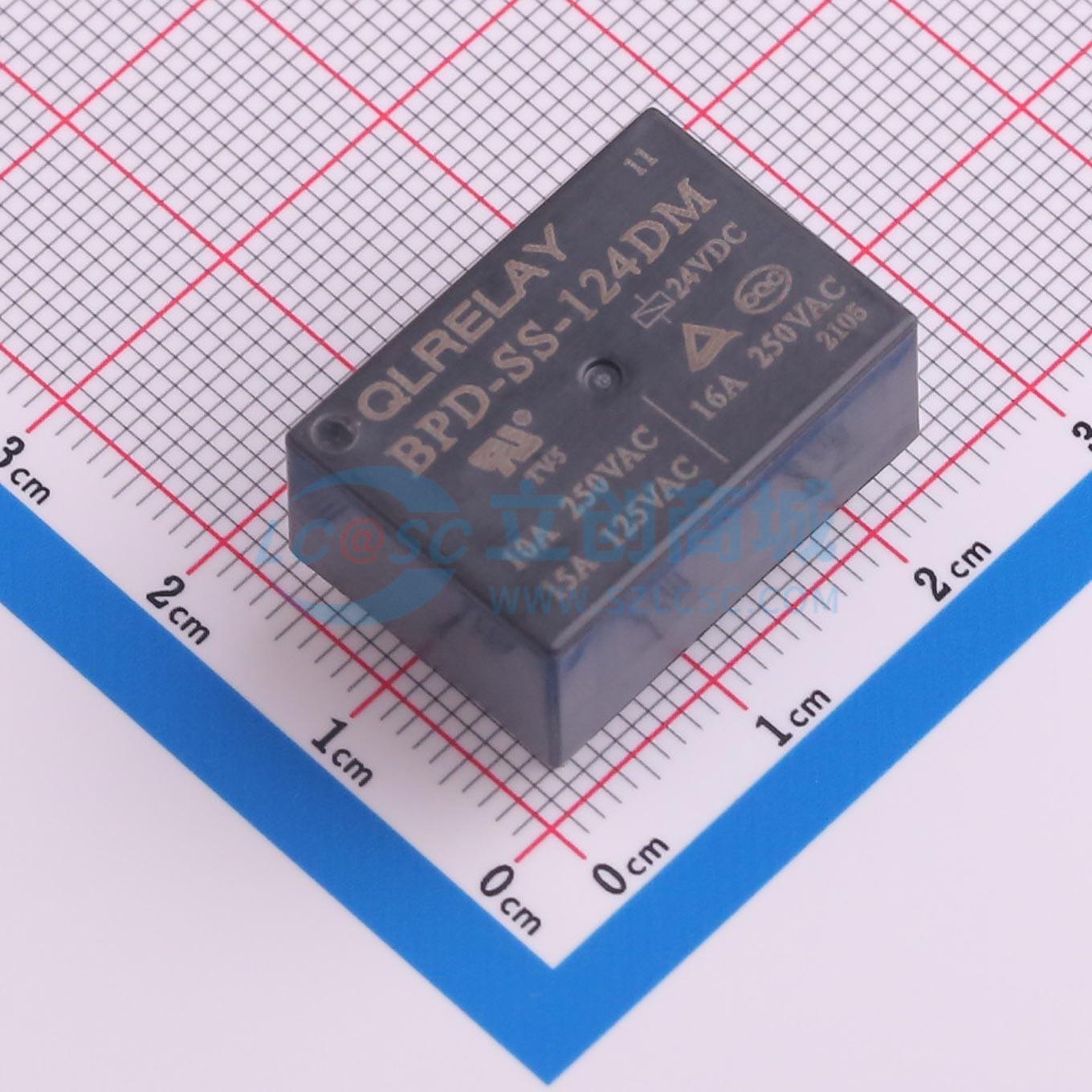 Rơ-le điện tử BPD-SS-124DM QLRELAY 24V THT,23x16mm - Techcore Việt Nam