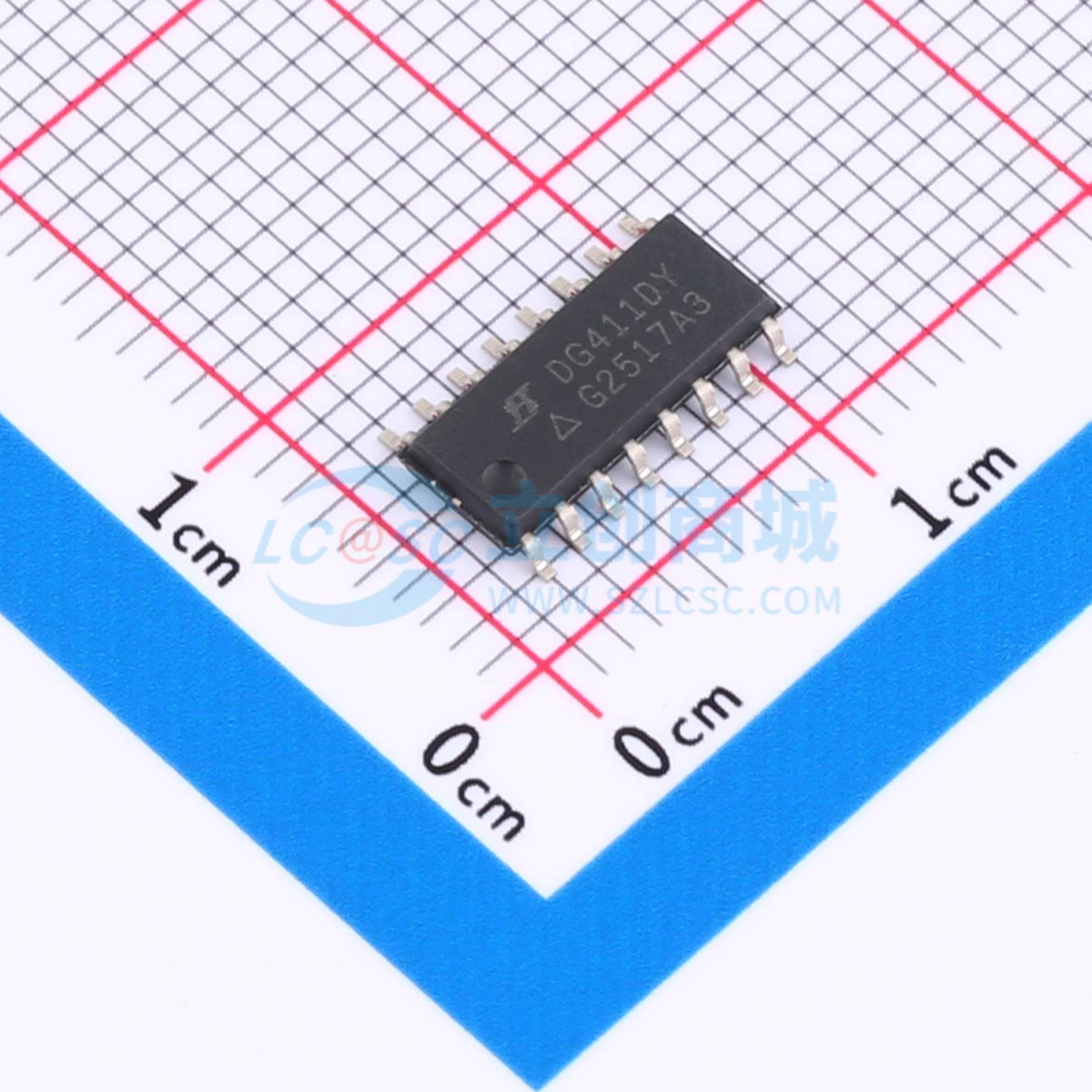 Linh kiện điện tử DG411DY-T1-E3 Vishay SOIC-16 - Techcore Việt Nam