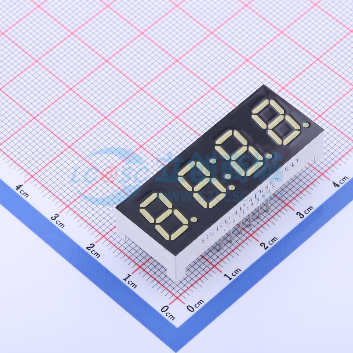 LED 7 đoạn SLR0404DWA2BD SUNLIGHT Anode chung C2913041 - Techcore Việt Nam
