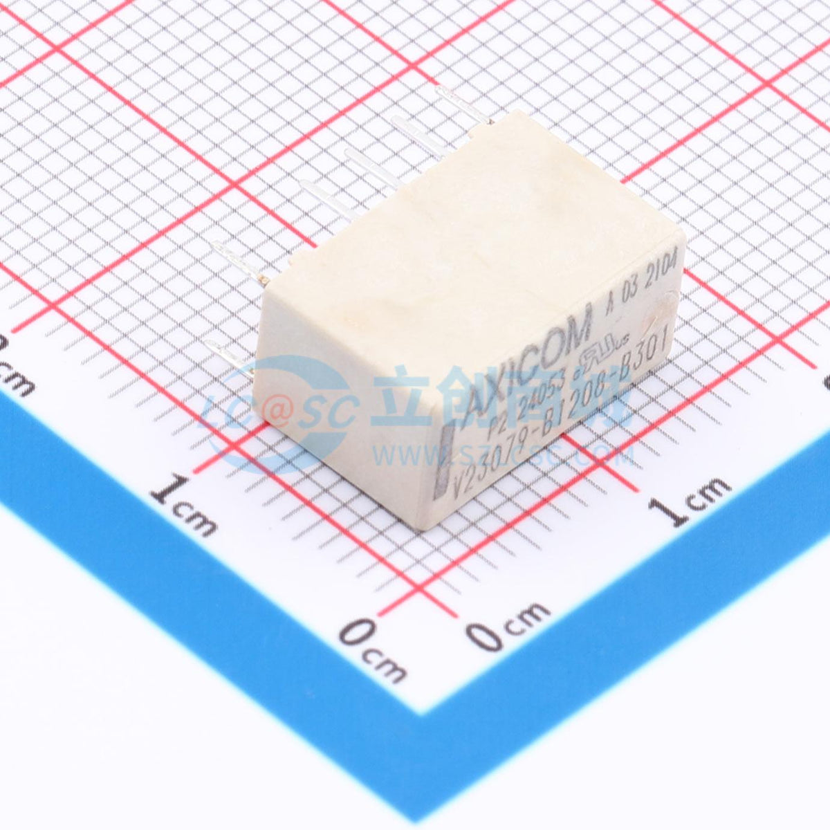Rơ-le chốt từ V23079B1208B301 TE Connectivity 3V DIP,7.2x14.5mm - Techcore Việt Nam