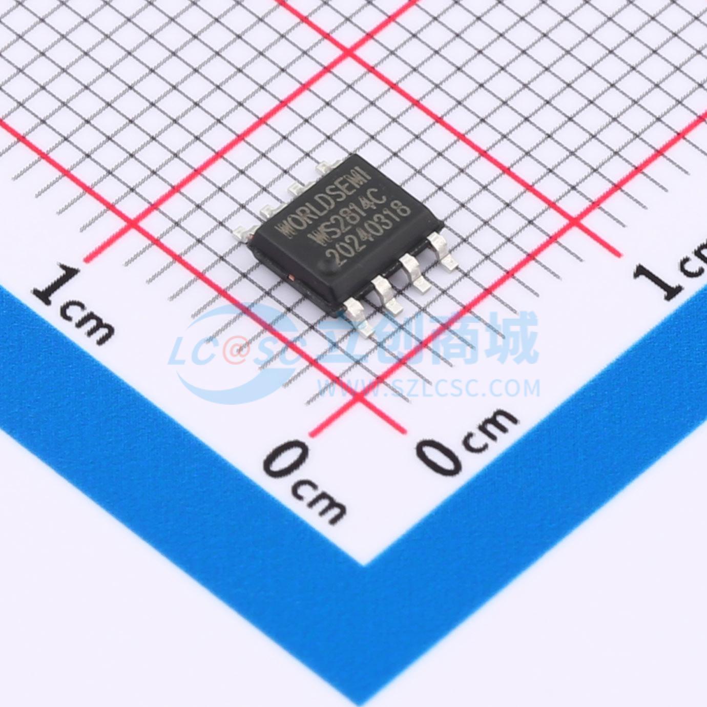 IC điều khiển LED WS2814C worldsemi SOP-8 1V - Techcore Việt Nam