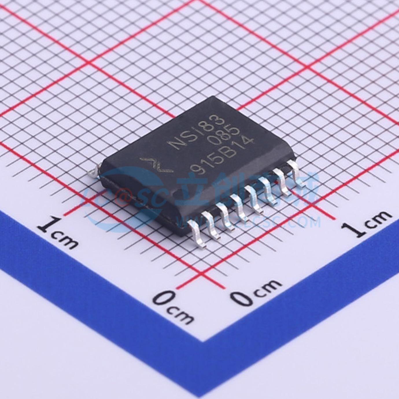 IC Thu Phát RS485/RS422 Cách Ly NSI83085 NOVOSENSE SOIC-16-300mil 500Kbps - Techcore Việt Nam