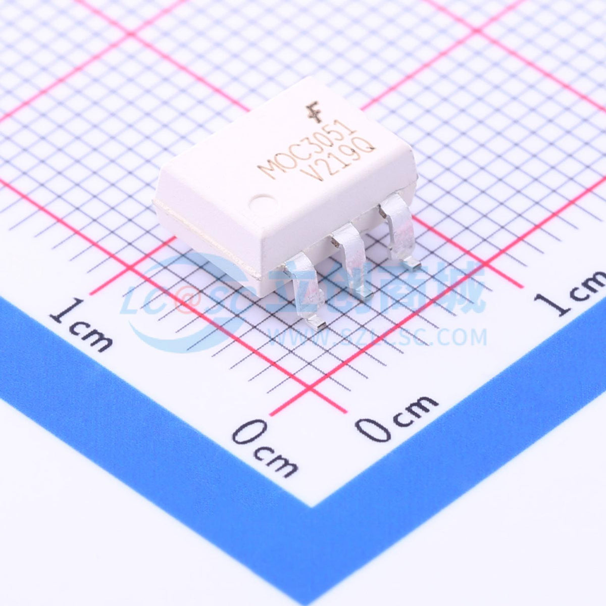 Optocoupler TRIAC MOC3051SR2VM onsemi SMD-6P - Techcore Việt Nam