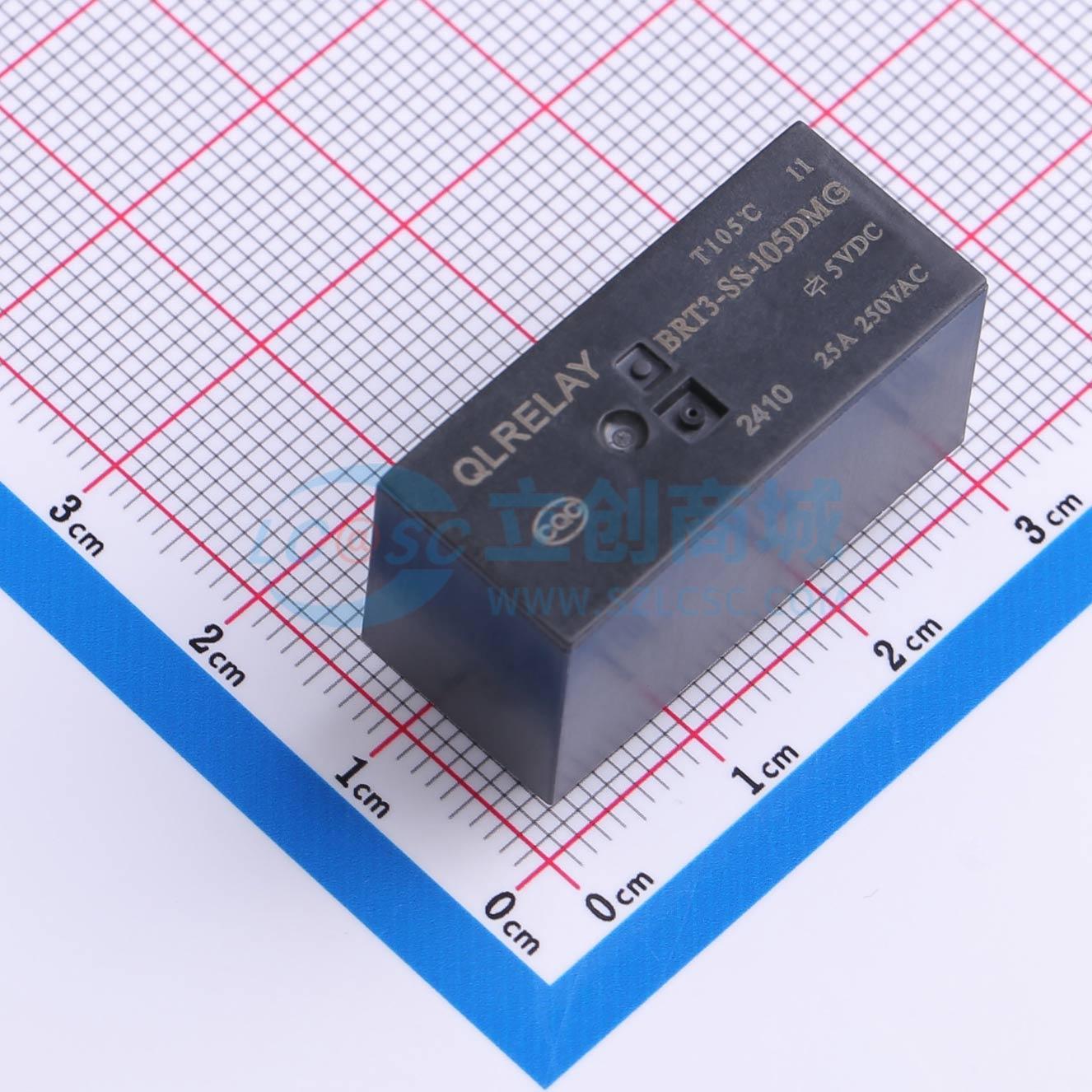 Rơ-le công suất BRT3-SS-105DMG QLRELAY 5V THT,29x12.7mm - Techcore Việt Nam