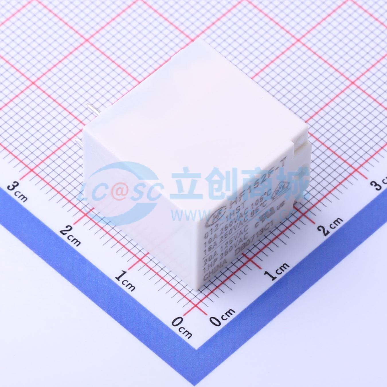 Rơ-le điện tử HF152F-T/012-1HST HF 12V THT,21x16mm - Techcore Việt Nam