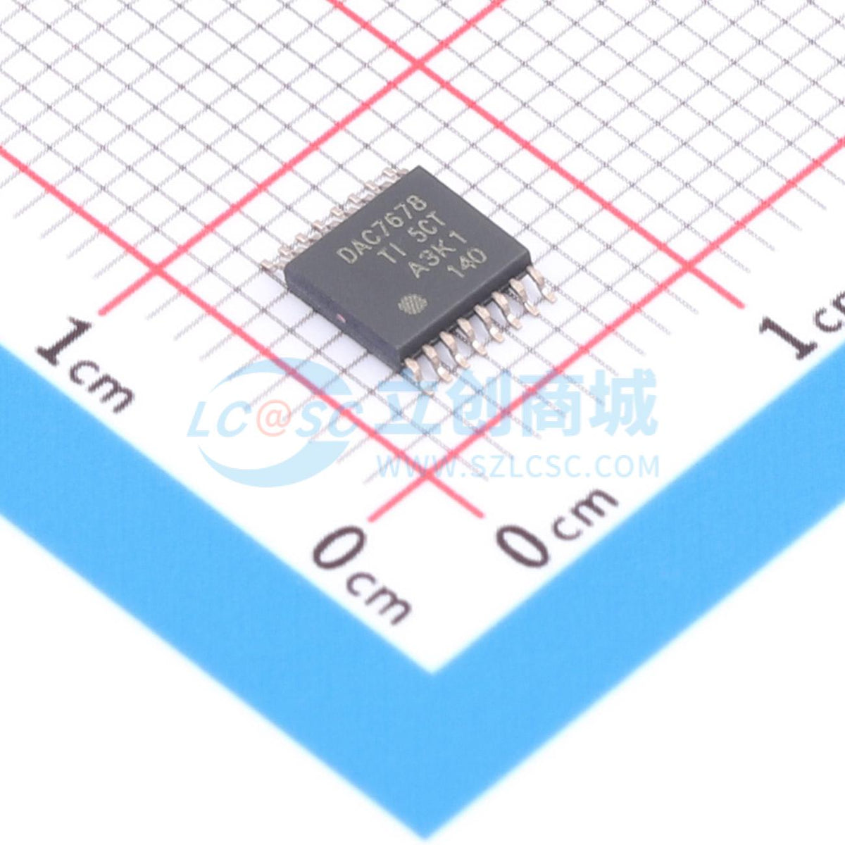 IC DAC DAC7678SPWR TSSOP-16 - Techcore Việt Nam