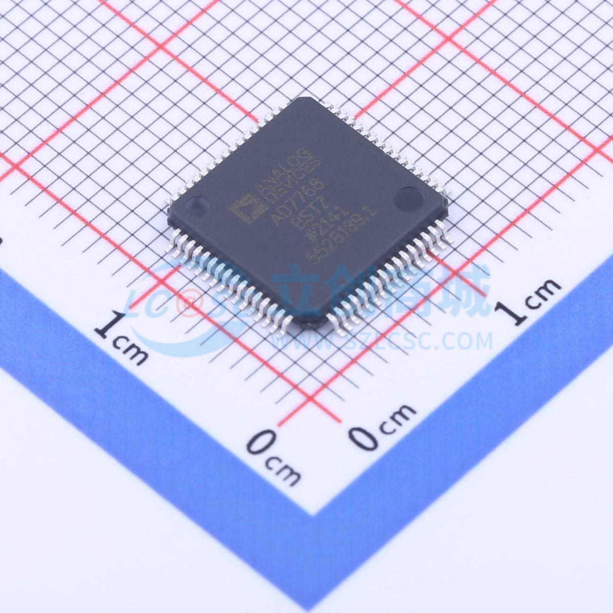 IC ADC AD7768BSTZ-RL LQFP-64(10x10) - Techcore Việt Nam