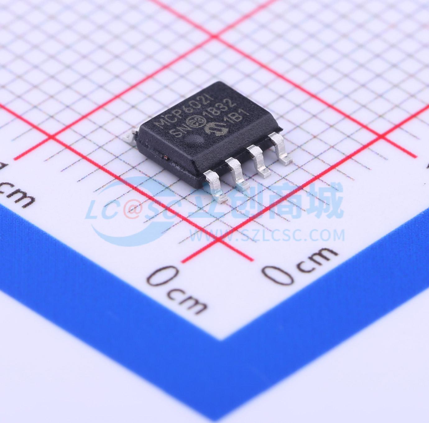 IC Khuếch Đại Thuật Toán MCP602T-I/SN Microchip SOIC-8 4 kênh Rail-to-Rail 2.7–6.0 V 2.8 MHz - Techcore Việt Nam