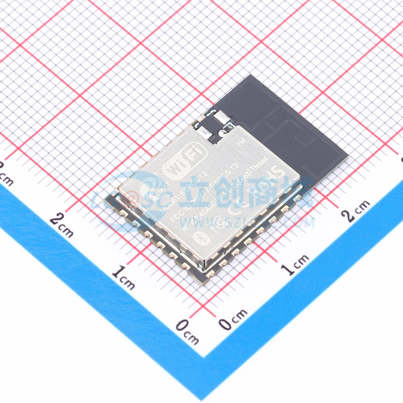 Module WiFi ESPC5-12E-H4 DOIT SMD 24x16mm WiFi6 2.4&5G Zigbee3+Thread, ESP32-C5, 32Mbit Flash, Đầu nối IPEX - Techcore Việt Nam