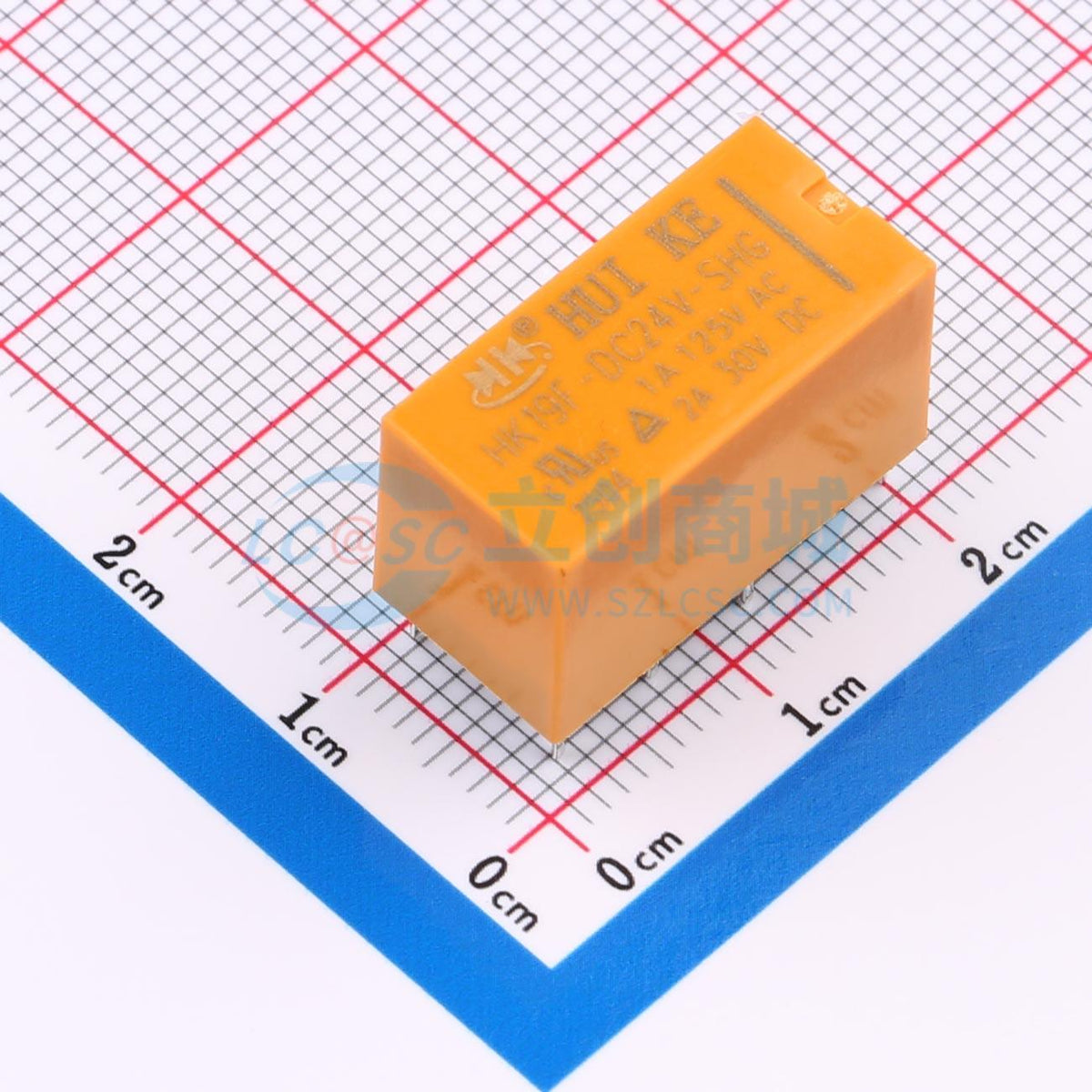 Rơ-le công suất HK19F-DC24V-SHG HUIKE DIP,20.2x10mm - Techcore Việt Nam