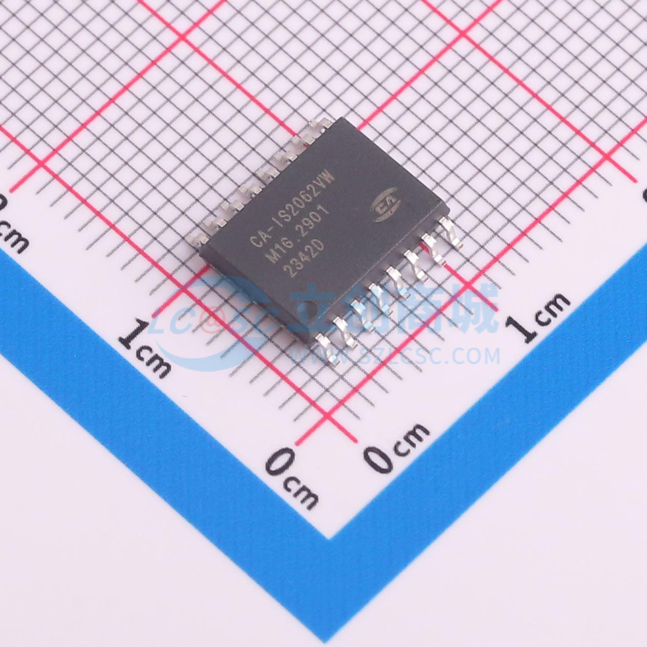 IC Thu Phát CAN Cách Ly Tích Hợp Nguồn CA-IS2062VW Chipanalog SOIC-16 4.5V~5.5V - Techcore Việt Nam