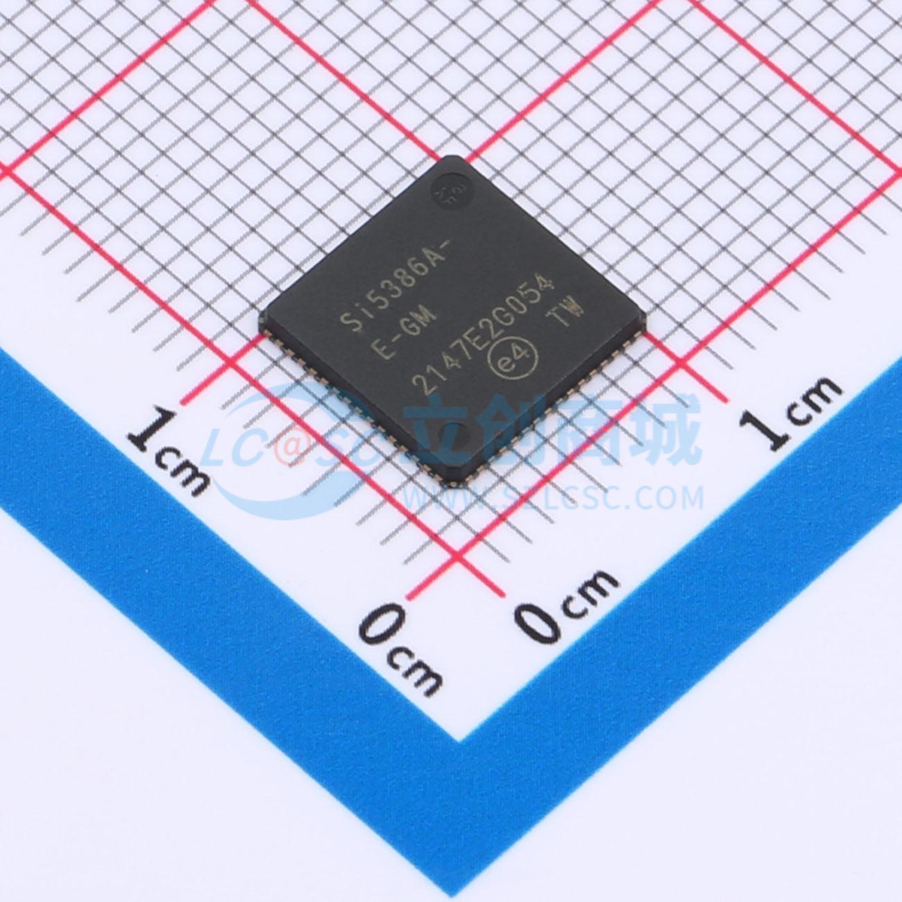 Linh kiện điện tử SI5386A-E-GM QFN-64(9x9) - Techcore Việt Nam