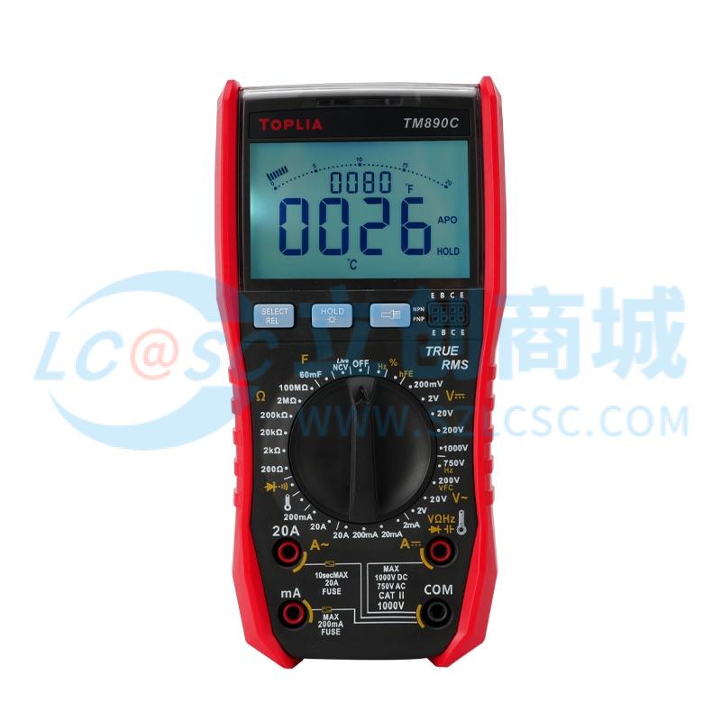 Đồng hồ vạn năng TM890C TOPLIA Phù hợp kiểm tra và bảo trì hiện trường - Techcore Việt Nam