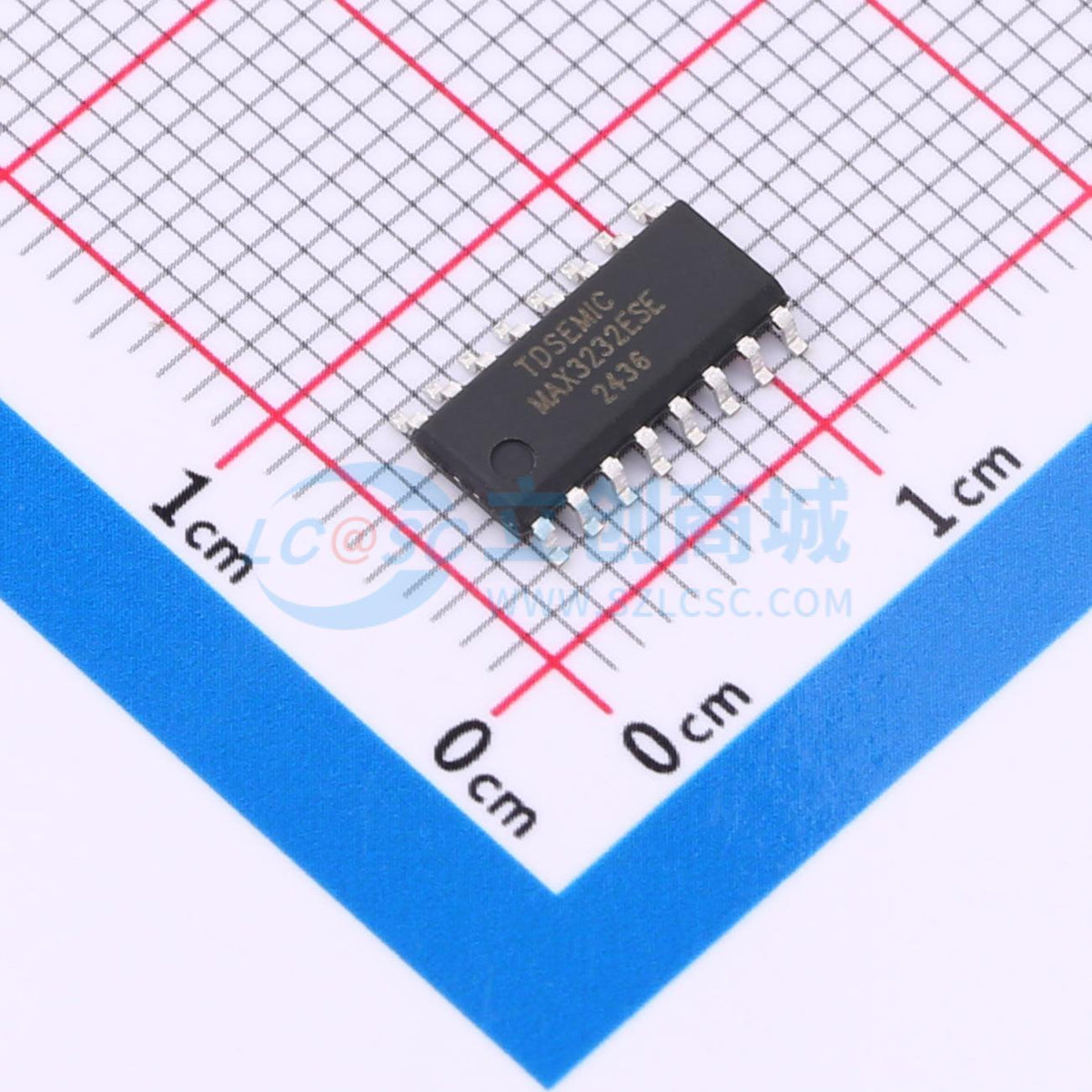 IC giao tiếp RS-232 MAX3232ESE-TD TDSEMIC SOP-16 - Techcore Việt Nam