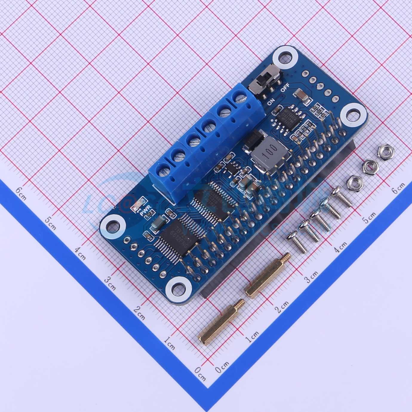 Module Điều Khiển Động Cơ Motor Driver HAT Waveshare - Techcore Việt Nam