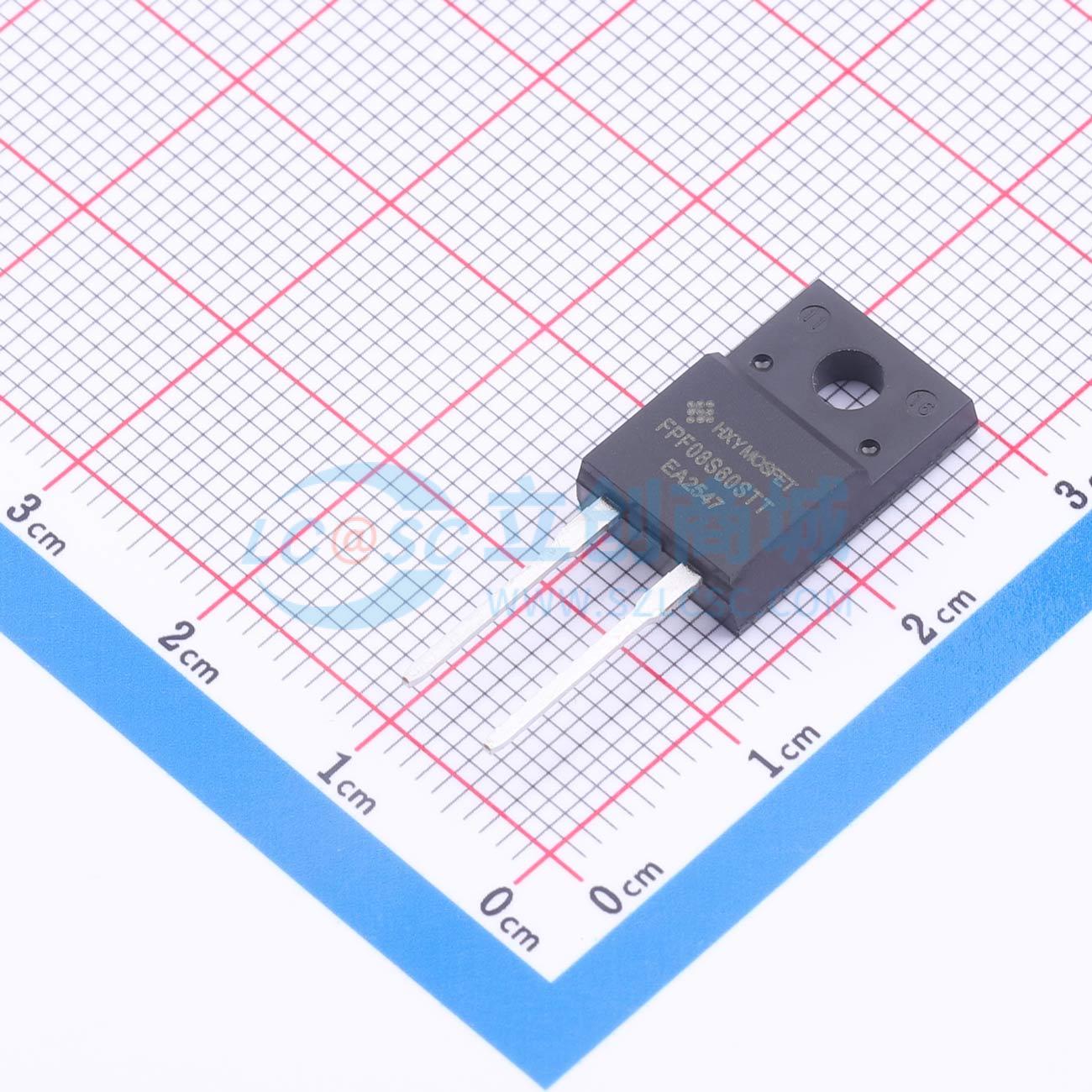 Diode SiC FFPF08S60STTU-HXY HXY MOSFET TO-220F-2L 1.42V@8A - Techcore Việt Nam