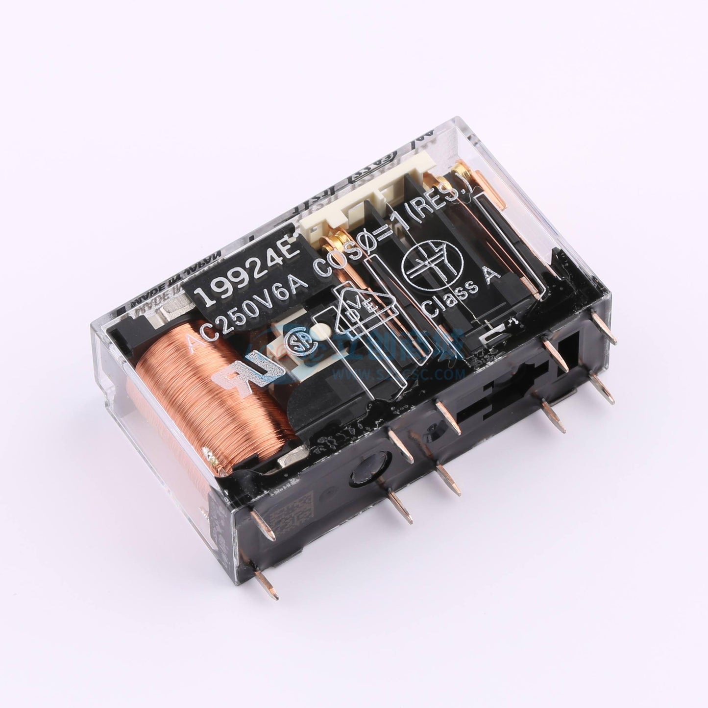 Rơ-le điện tử G7SA-2A2B DC24 OMRON 24V DIP,40x13mm - Techcore Việt Nam