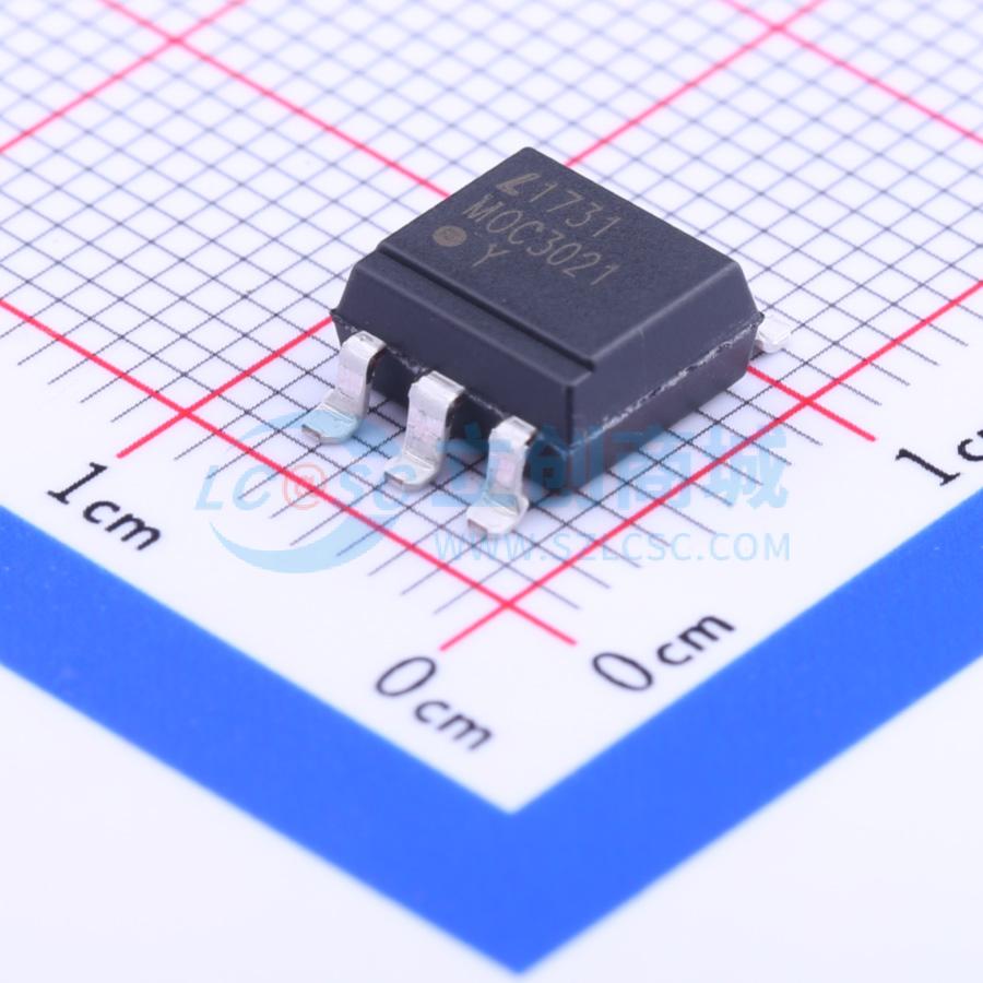 Optocoupler TRIAC MOC3021S-TA1 LITEON SMD-6P 400V - Techcore Việt Nam