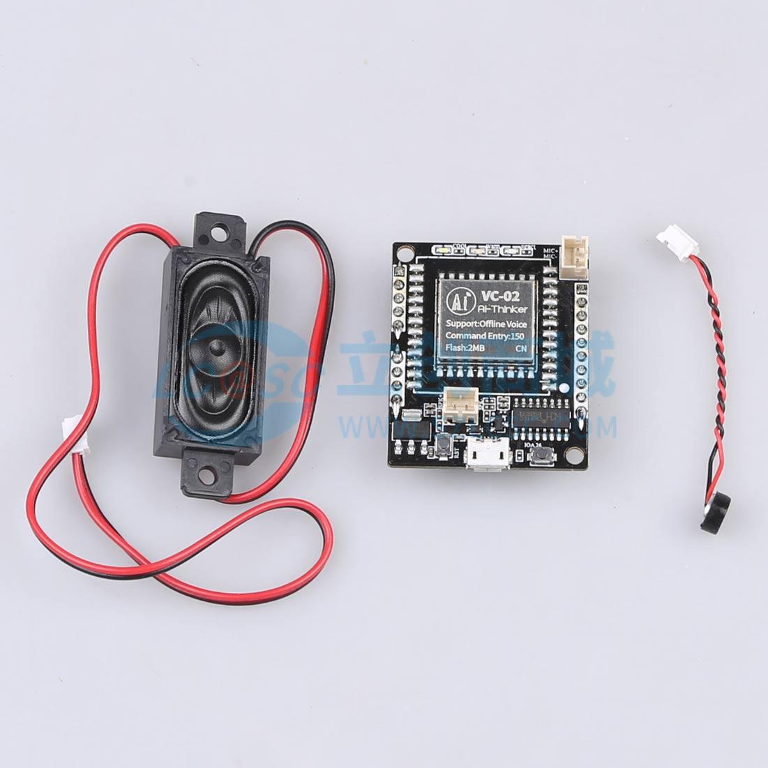 Module Nhận Dạng Giọng Nói VC-02-Kit_CN Ai-Thinker I2C, UART, PWM - Techcore Việt Nam