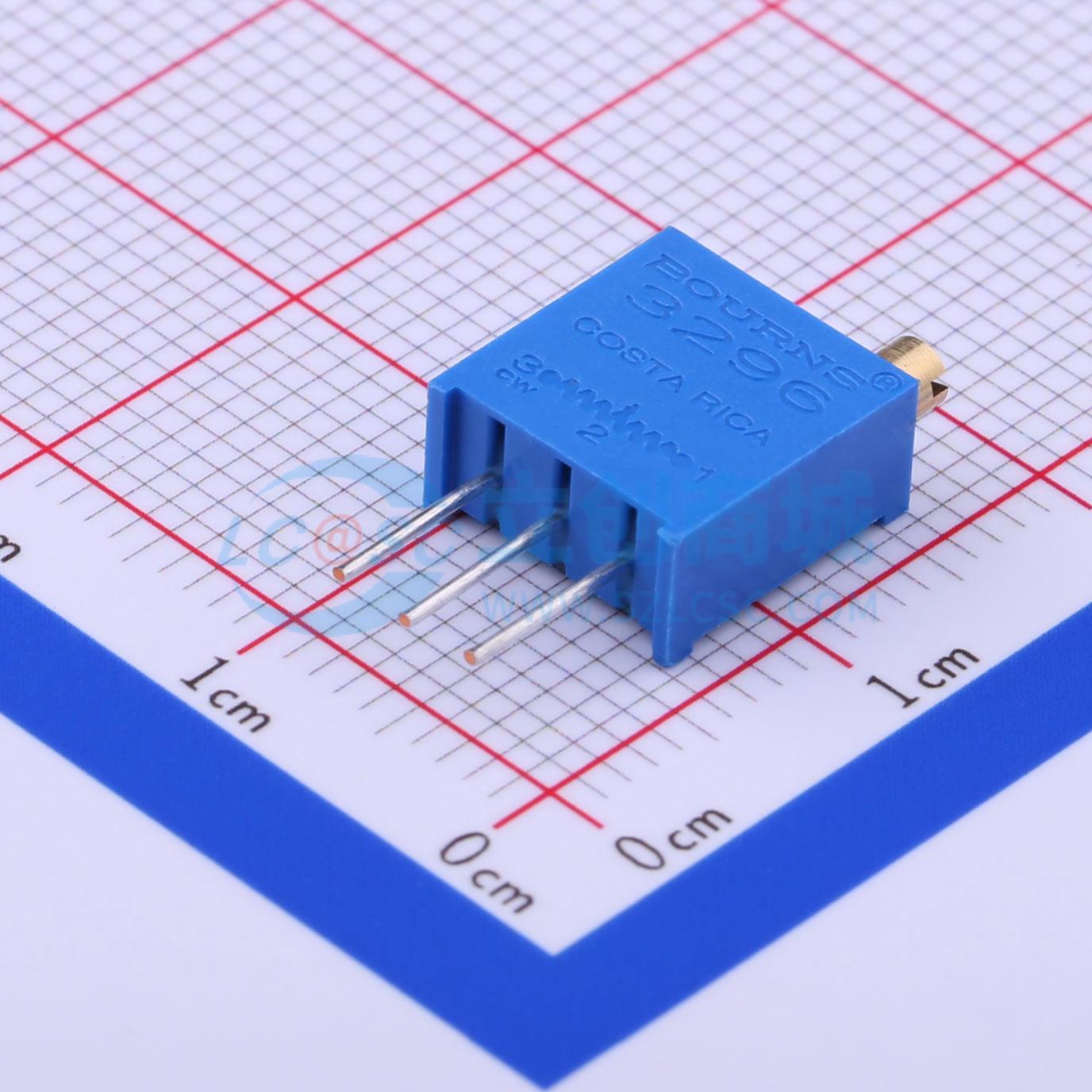 Biến Trở 3296W-1-103LF BOURNS SIP-3P 9.5×4.8mm 10kΩ ±10% 500mW - Techcore Việt Nam