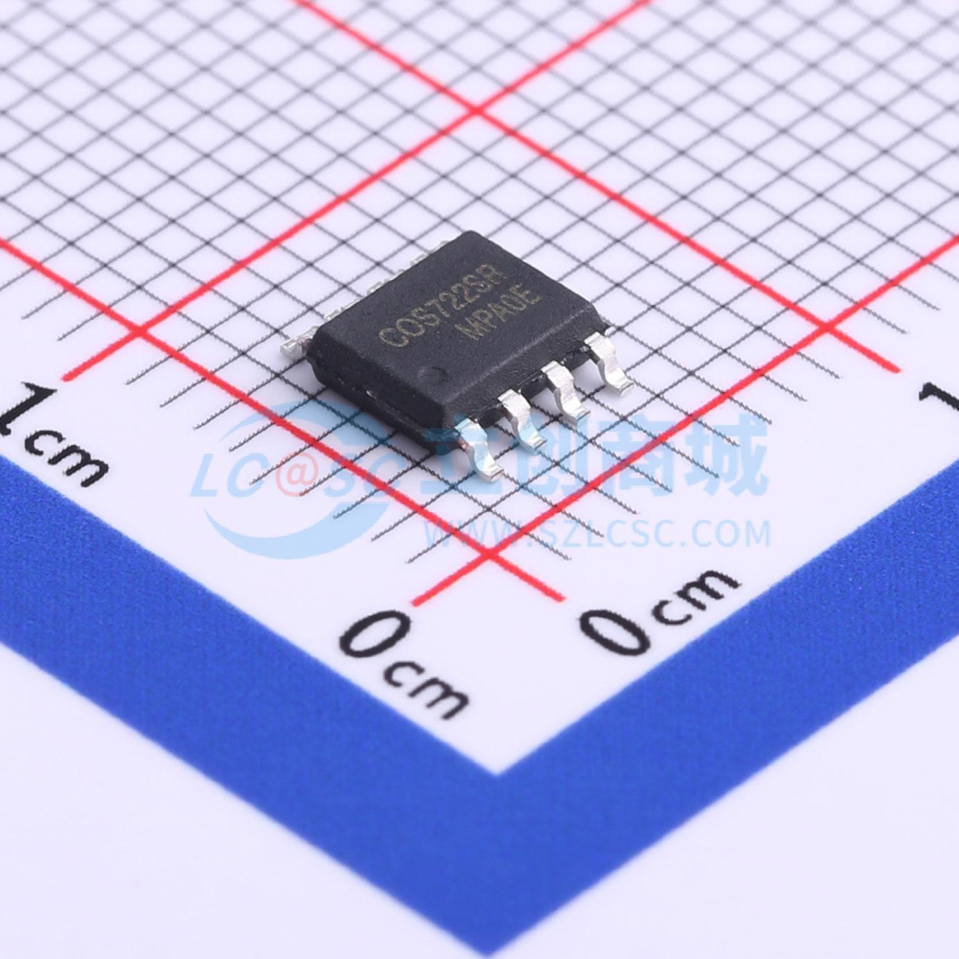 IC Khuếch Đại Thuật Toán COS722SR COSINE SOIC-8 2 kênh Rail-to-Rail 5.5 V 10 MHz - Techcore Việt Nam