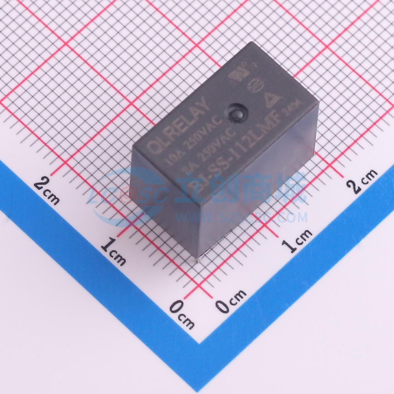 Rơ-le điện tử BJ-SS-112LMF QLRELAY 12V THT,17.6x10.1mm - Techcore Việt Nam