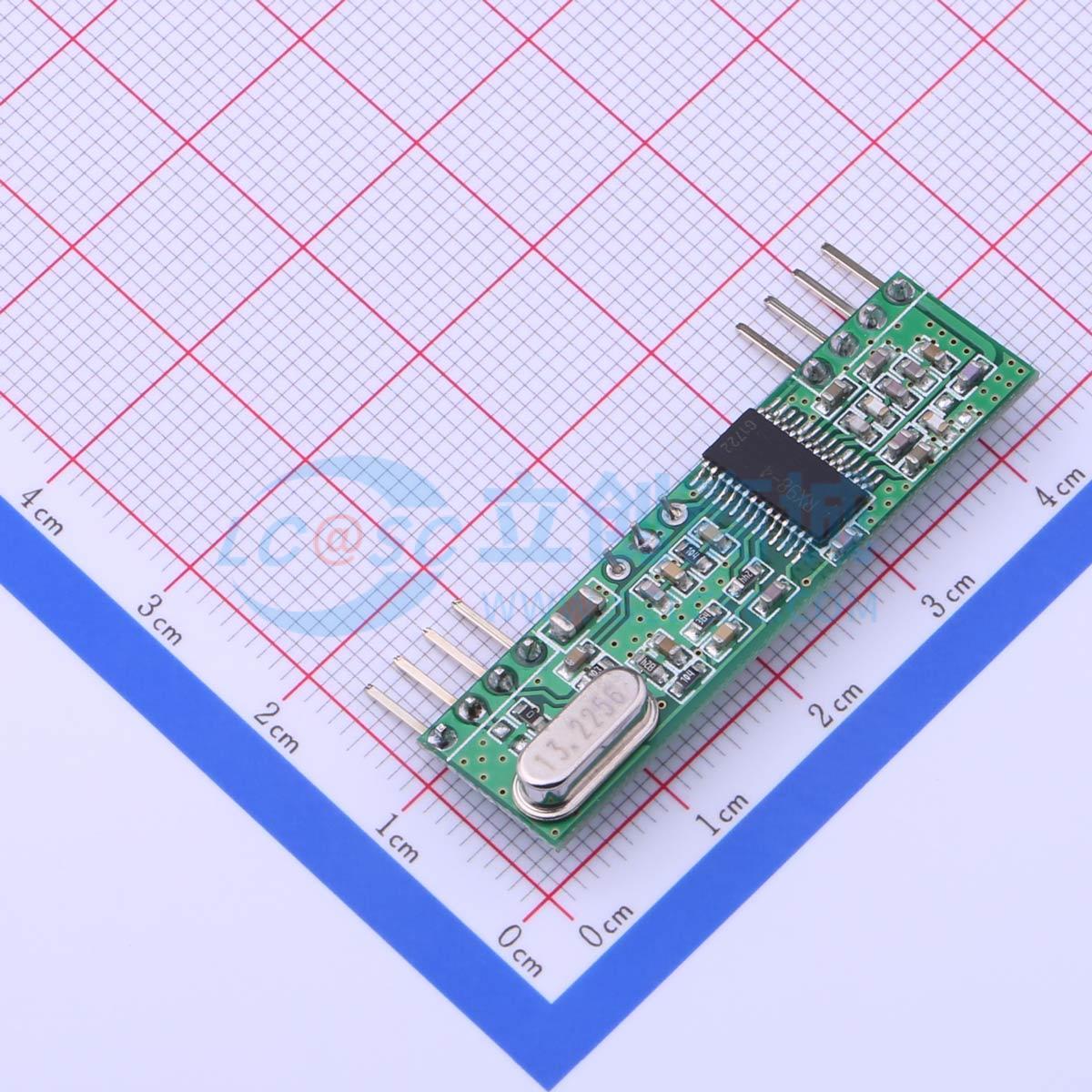 Module RF DL-RX98H-433M DreamLNK SMD 11.5x43mm 433.92MHz - Techcore Việt Nam