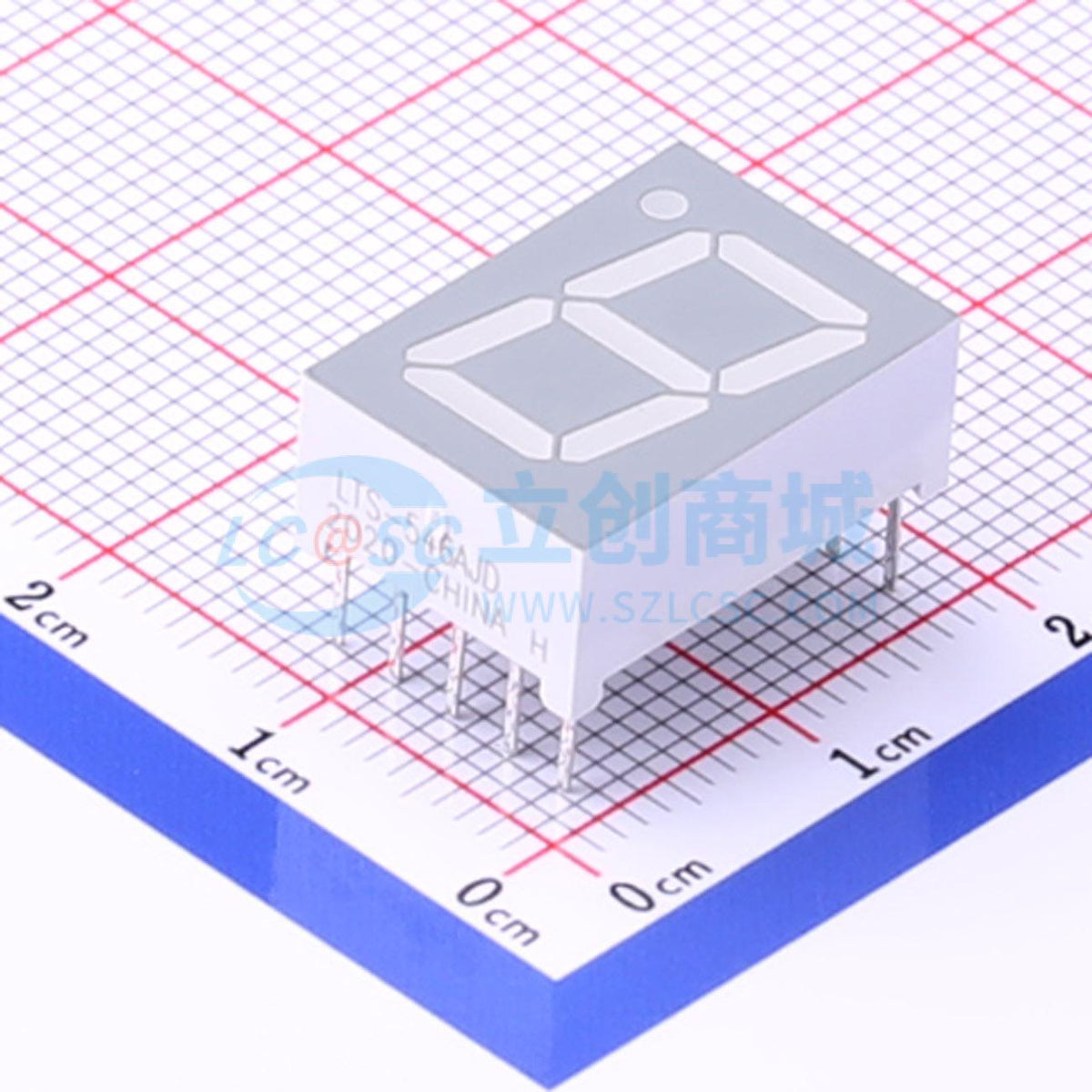 LED 7 đoạn LTS-546AJD LITEON DIP-10 Anode chung - Techcore Việt Nam