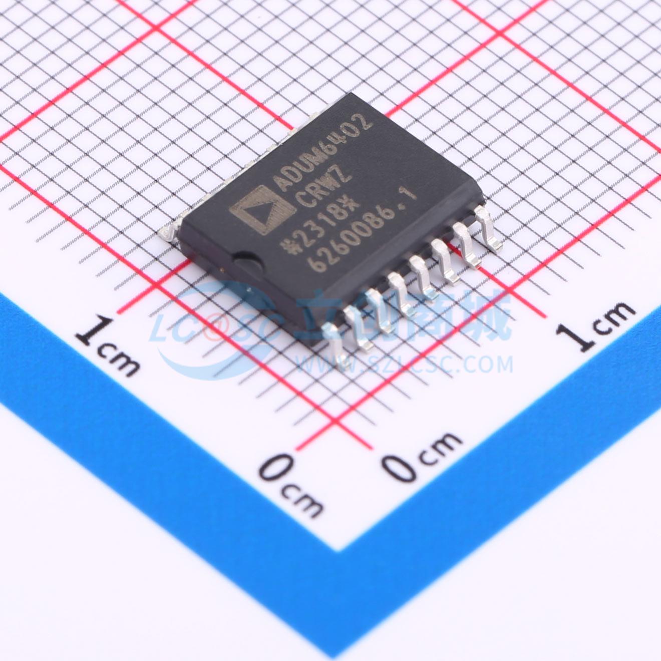 IC Cách Ly Số Tích Hợp Nguồn ADUM6402CRWZ ADI SOIC-16-300mil 25Mbps 2 Kênh - Techcore Việt Nam