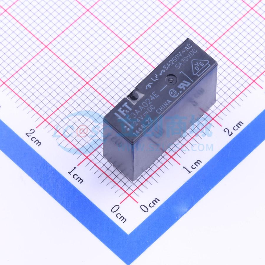 Rơ-le công suất FTR-F3AA024E-HA FUJITSU THT,20.3x7mm - Techcore Việt Nam