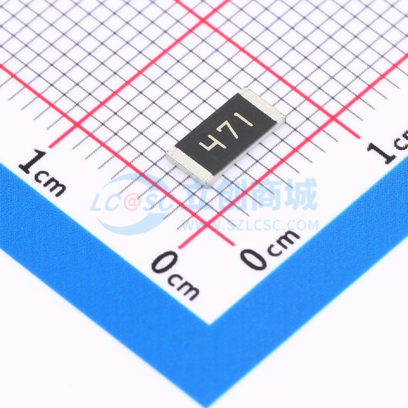 Điện Trở Dán SMD FRC2512J471 TS FOJAN 2512 470Ω ±5% 1W - Techcore Việt Nam