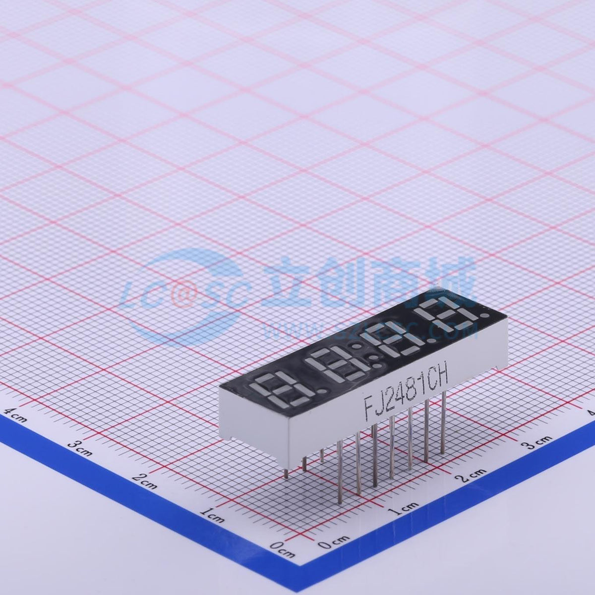 LED 7 đoạn FJ2481CH Cathode chung - Techcore Việt Nam