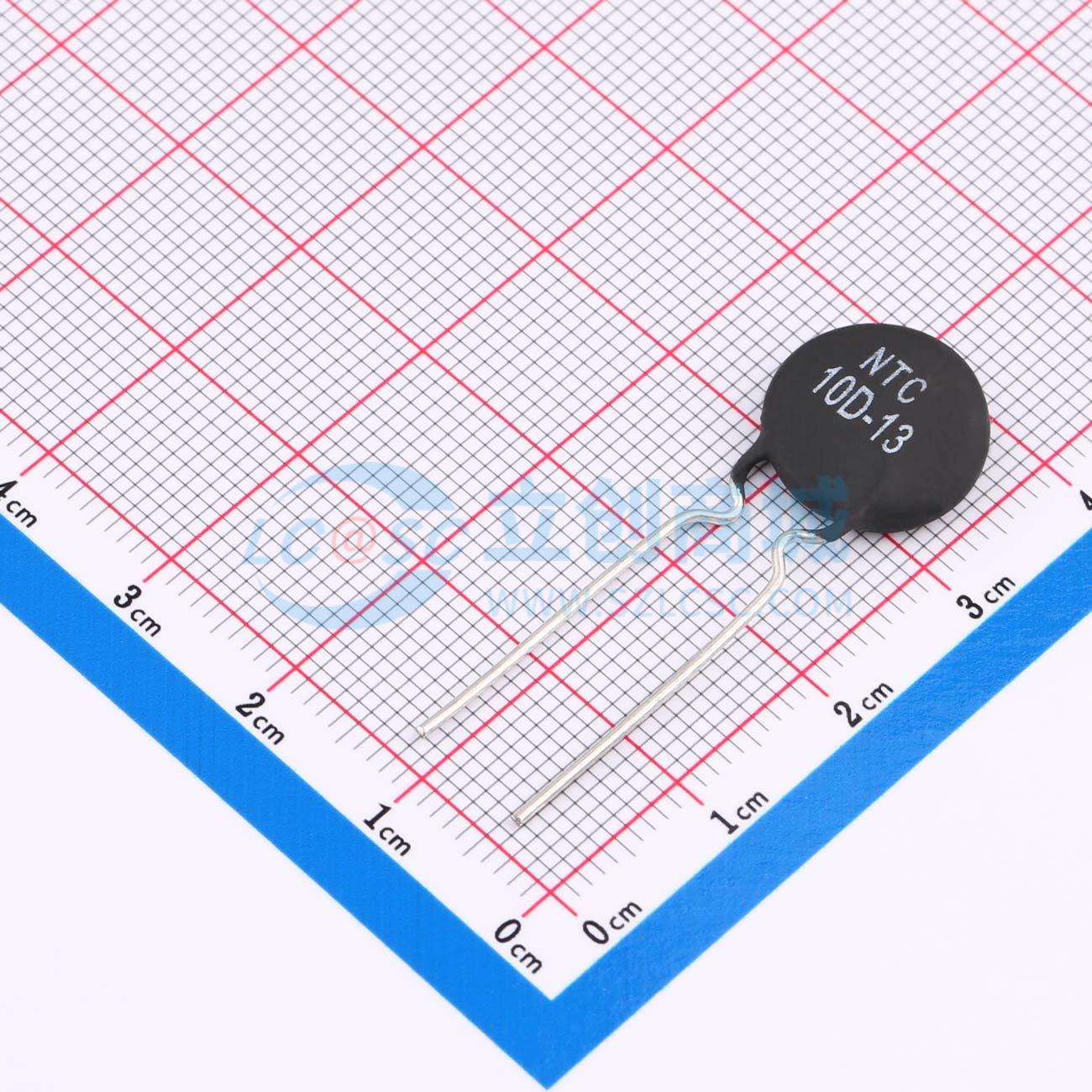Điện trở nhiệt NTC NTC 10D-13 RUILON Xuyên lỗ, P=7.5mm 10Ω - Techcore Việt Nam